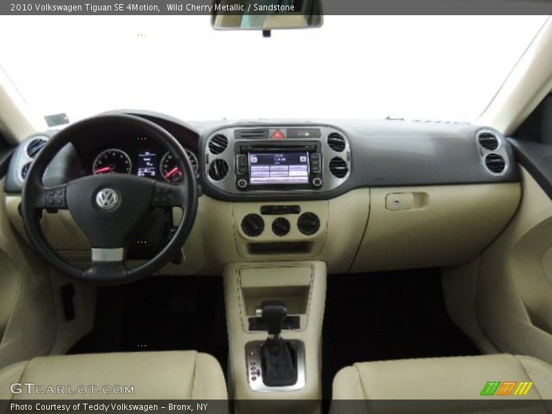 Wild Cherry Metallic / Sandstone 2010 Volkswagen Tiguan SE 4Motion