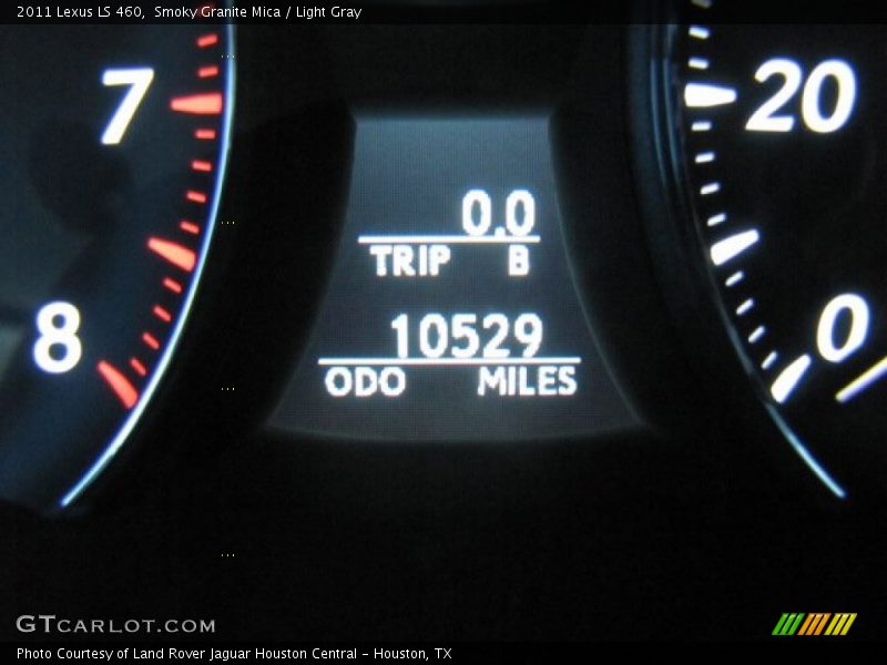 Smoky Granite Mica / Light Gray 2011 Lexus LS 460