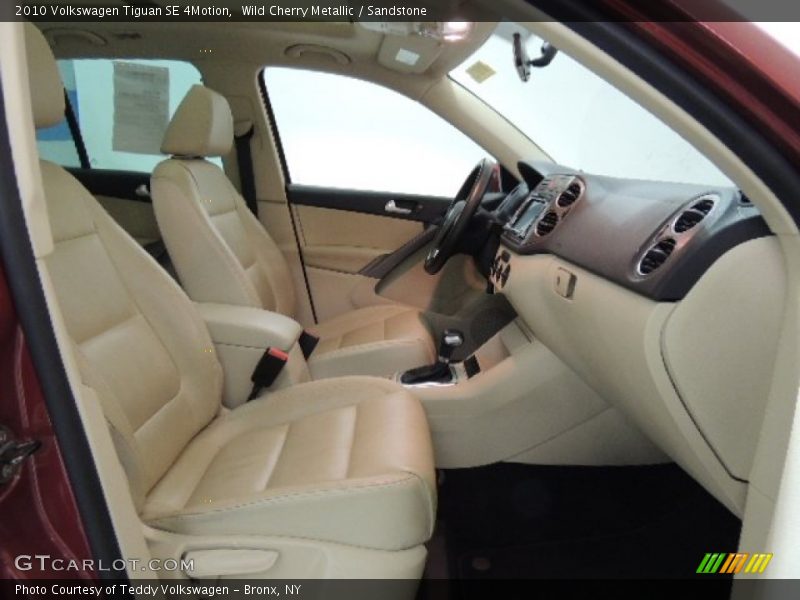 Wild Cherry Metallic / Sandstone 2010 Volkswagen Tiguan SE 4Motion