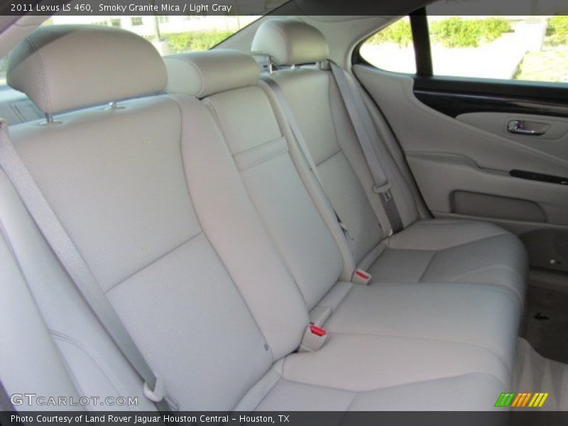 Rear Seat of 2011 LS 460