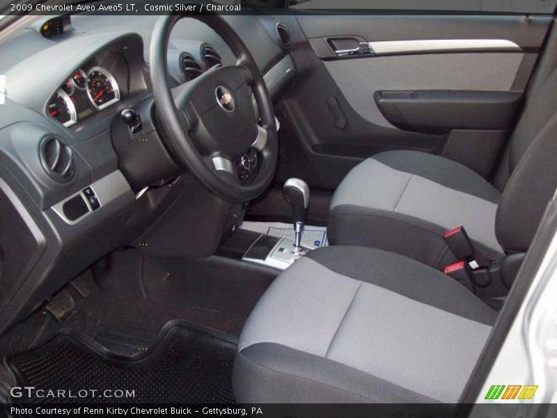 Cosmic Silver / Charcoal 2009 Chevrolet Aveo Aveo5 LT