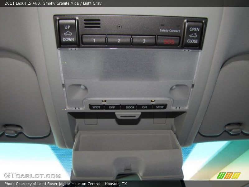 Smoky Granite Mica / Light Gray 2011 Lexus LS 460