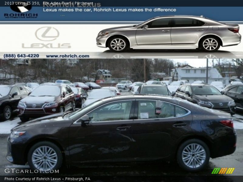 Fire Agate Pearl / Parchment 2013 Lexus ES 350