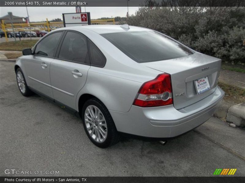 Silver Metallic / Off Black 2006 Volvo S40 T5
