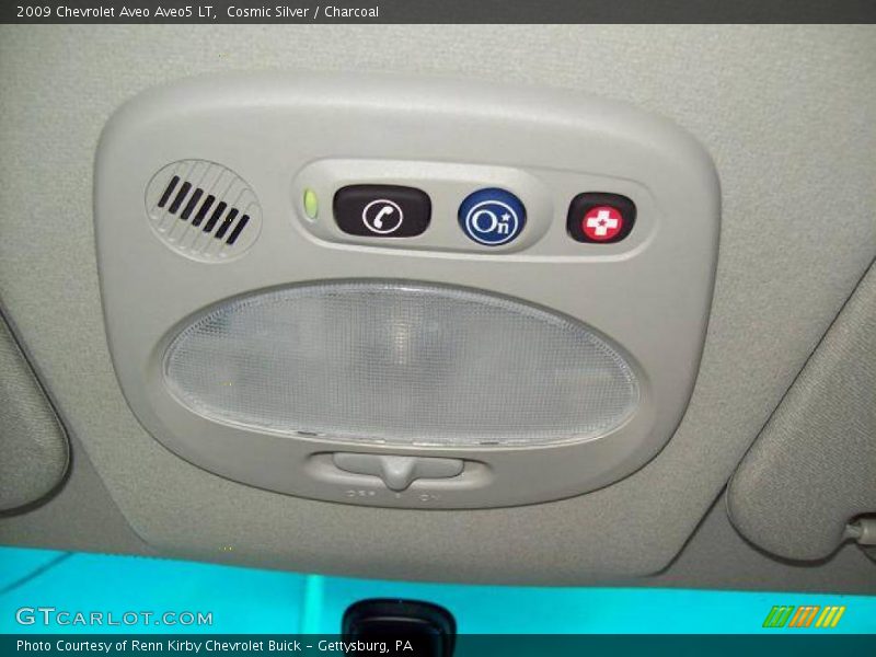 Cosmic Silver / Charcoal 2009 Chevrolet Aveo Aveo5 LT