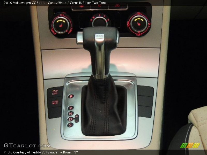 Candy White / Cornsilk Beige Two Tone 2010 Volkswagen CC Sport