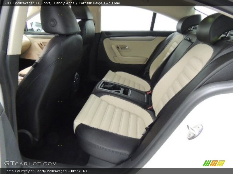 Candy White / Cornsilk Beige Two Tone 2010 Volkswagen CC Sport