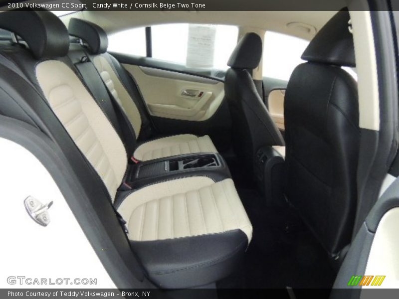 Candy White / Cornsilk Beige Two Tone 2010 Volkswagen CC Sport