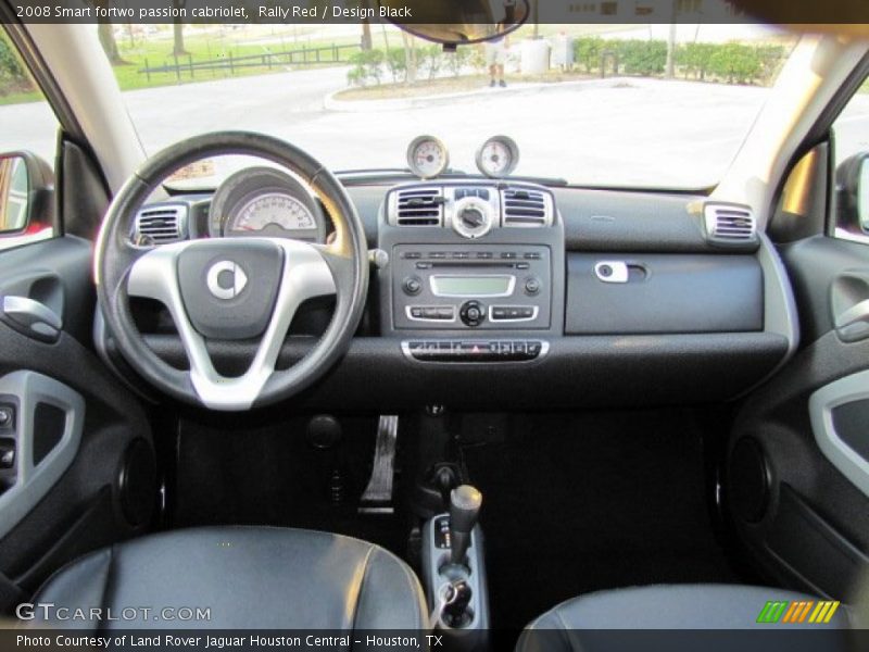 Dashboard of 2008 fortwo passion cabriolet