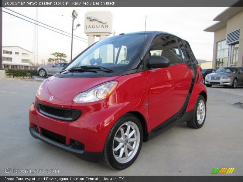Front 3/4 View of 2008 fortwo passion cabriolet