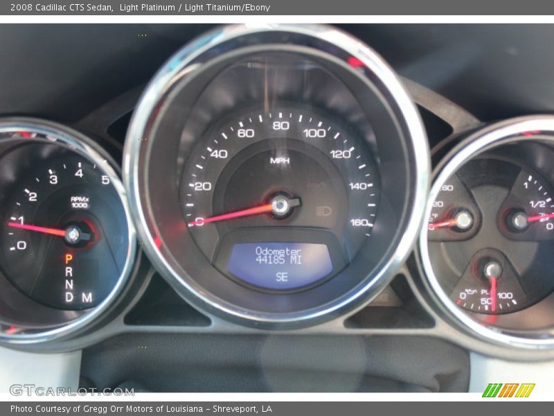 Light Platinum / Light Titanium/Ebony 2008 Cadillac CTS Sedan