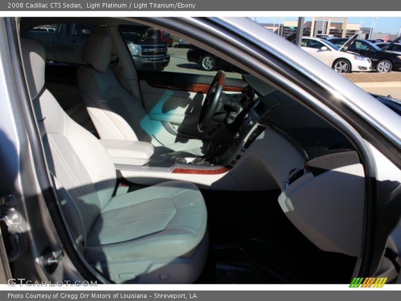 Light Platinum / Light Titanium/Ebony 2008 Cadillac CTS Sedan