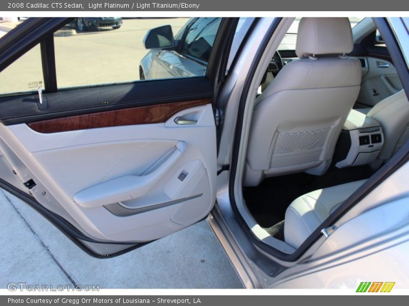 Light Platinum / Light Titanium/Ebony 2008 Cadillac CTS Sedan