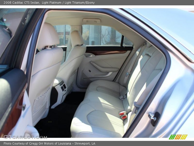 Light Platinum / Light Titanium/Ebony 2008 Cadillac CTS Sedan