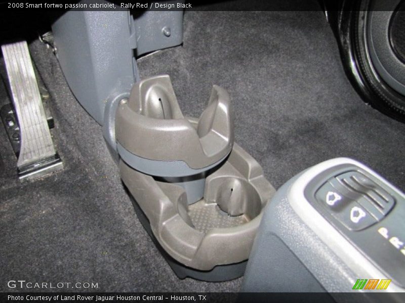 Rally Red / Design Black 2008 Smart fortwo passion cabriolet