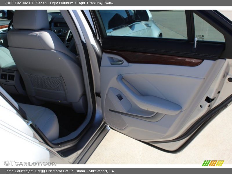 Light Platinum / Light Titanium/Ebony 2008 Cadillac CTS Sedan