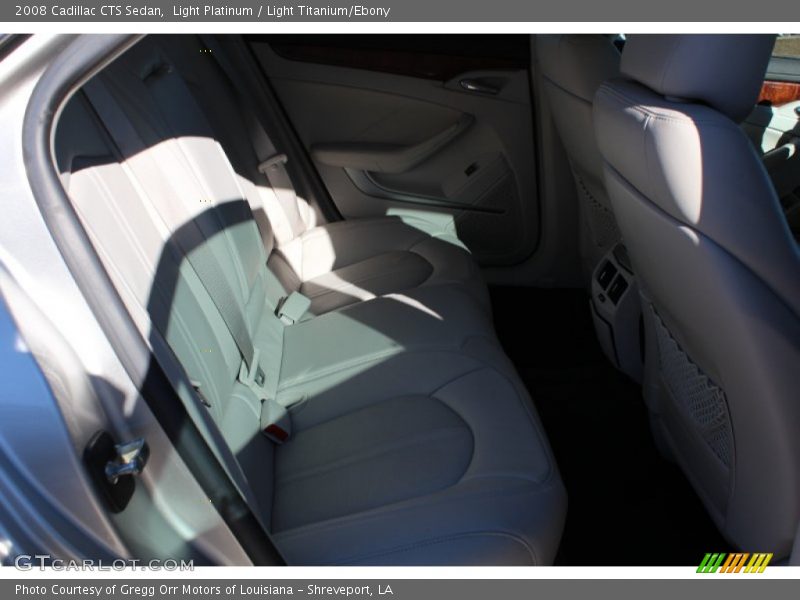 Light Platinum / Light Titanium/Ebony 2008 Cadillac CTS Sedan