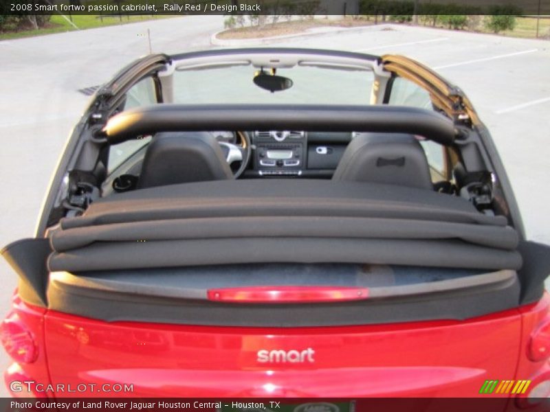 Rally Red / Design Black 2008 Smart fortwo passion cabriolet