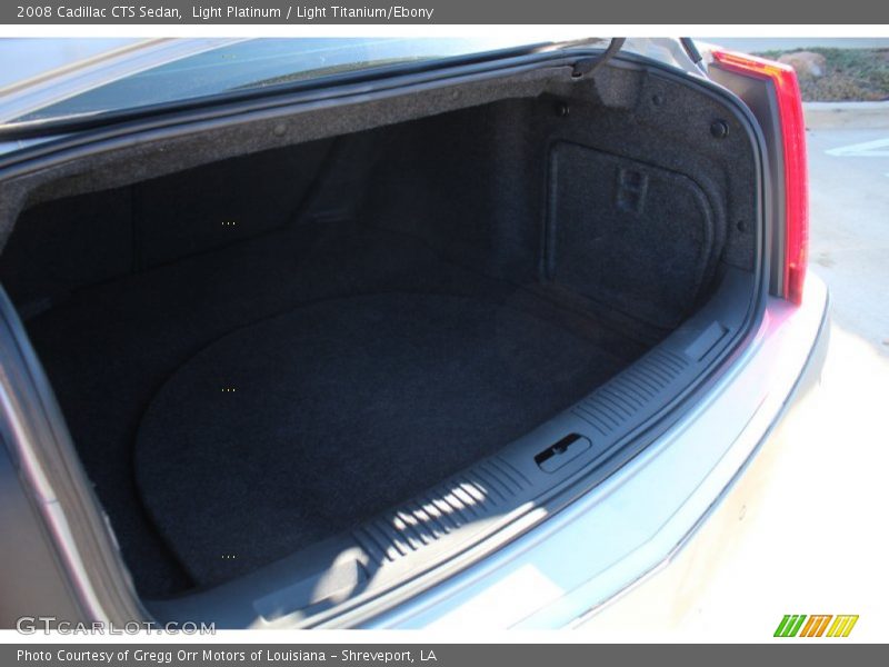 Light Platinum / Light Titanium/Ebony 2008 Cadillac CTS Sedan