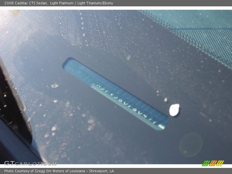 Light Platinum / Light Titanium/Ebony 2008 Cadillac CTS Sedan