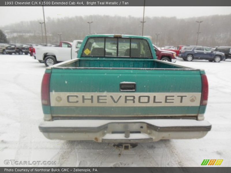 Bright Teal Metallic / Tan 1993 Chevrolet C/K K1500 Extended Cab 4x4