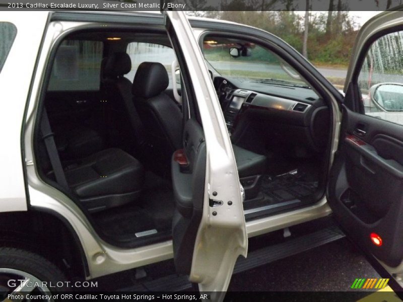 Silver Coast Metallic / Ebony 2013 Cadillac Escalade Luxury