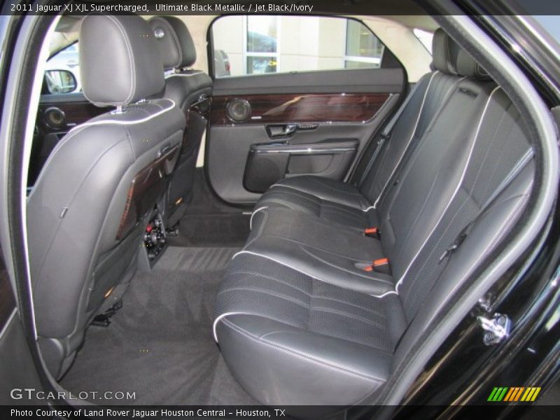 Rear Seat of 2011 XJ XJL Supercharged