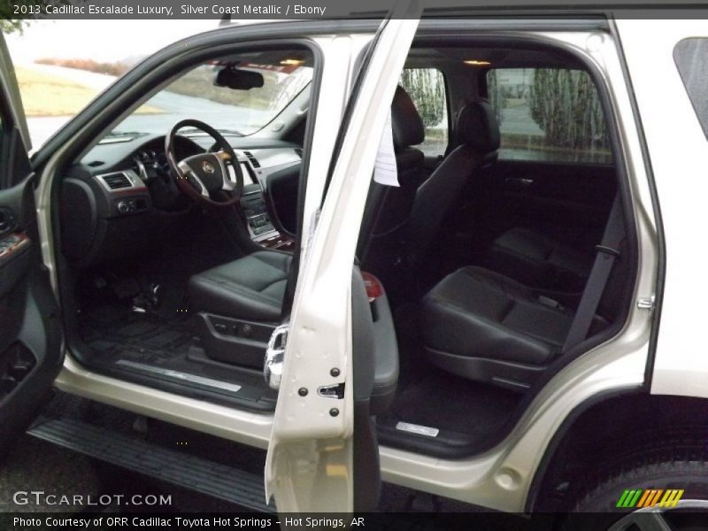 Silver Coast Metallic / Ebony 2013 Cadillac Escalade Luxury