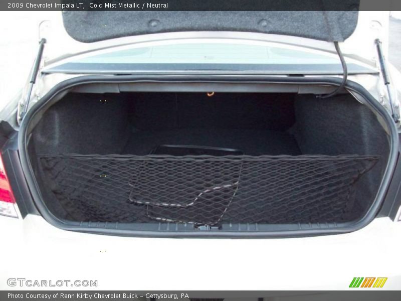 Gold Mist Metallic / Neutral 2009 Chevrolet Impala LT