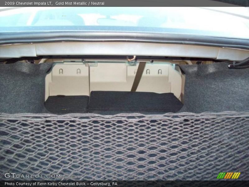 Gold Mist Metallic / Neutral 2009 Chevrolet Impala LT