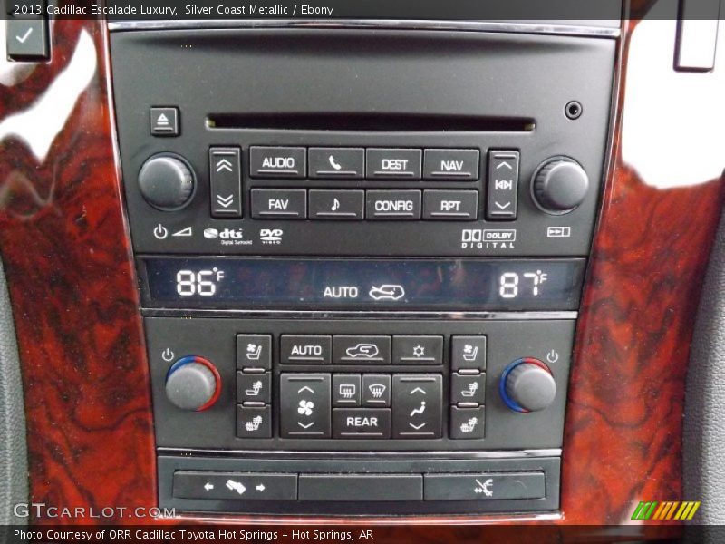Controls of 2013 Escalade Luxury