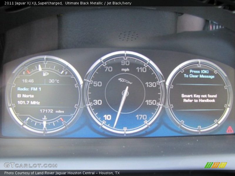  2011 XJ XJL Supercharged XJL Supercharged Gauges