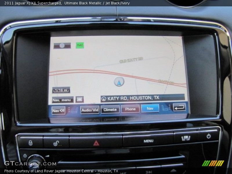 Navigation of 2011 XJ XJL Supercharged