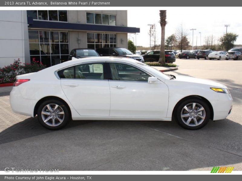 Bellanova White Pearl / Parchment 2013 Acura TL Advance