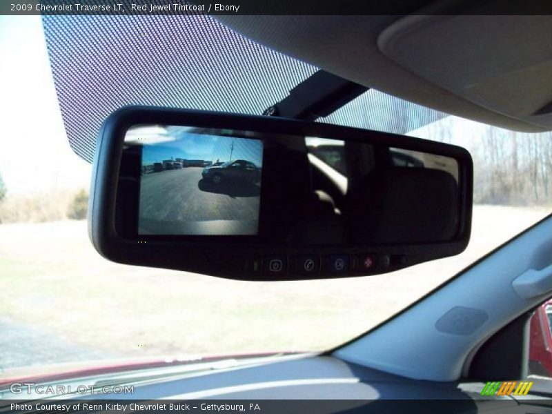 Red Jewel Tintcoat / Ebony 2009 Chevrolet Traverse LT