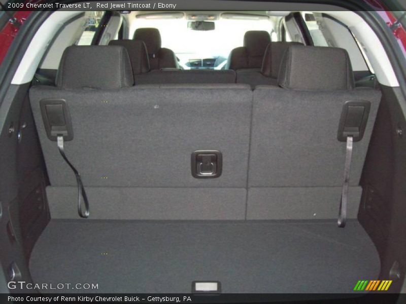 Red Jewel Tintcoat / Ebony 2009 Chevrolet Traverse LT
