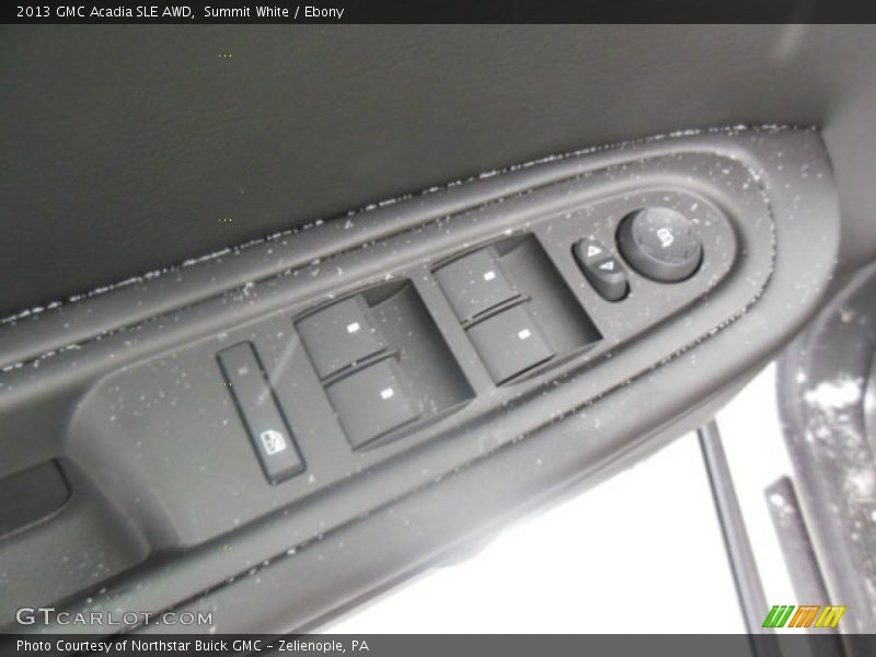 Summit White / Ebony 2013 GMC Acadia SLE AWD