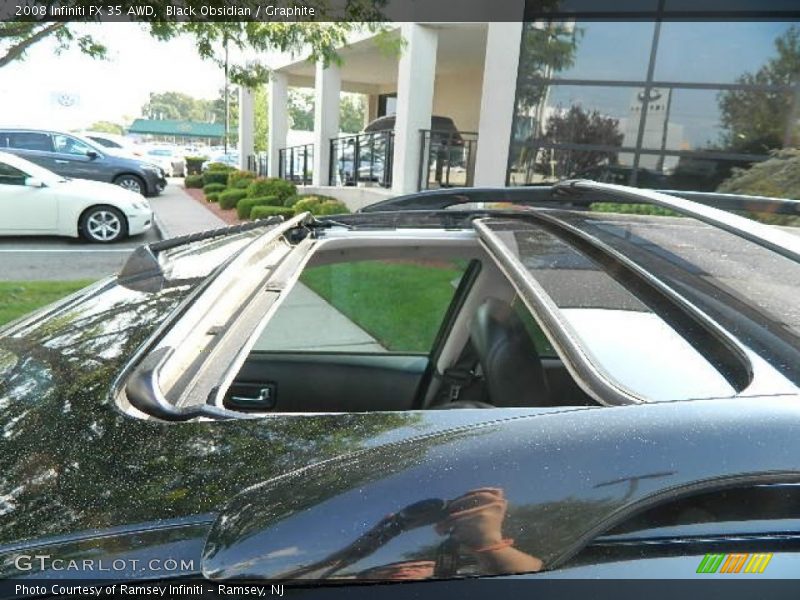 Black Obsidian / Graphite 2008 Infiniti FX 35 AWD