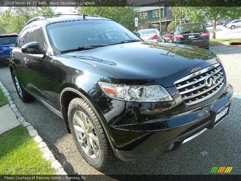 Black Obsidian / Graphite 2008 Infiniti FX 35 AWD