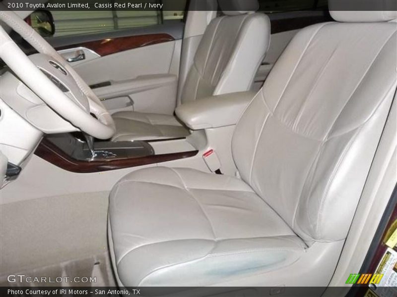 Cassis Red Pearl / Ivory 2010 Toyota Avalon Limited