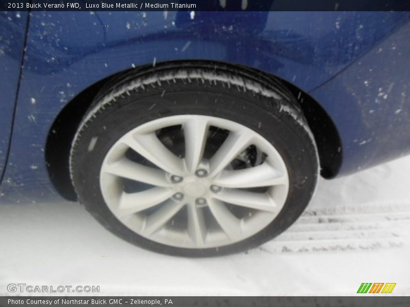 Luxo Blue Metallic / Medium Titanium 2013 Buick Verano FWD