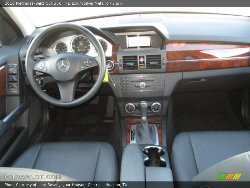 Palladium Silver Metallic / Black 2010 Mercedes-Benz GLK 350