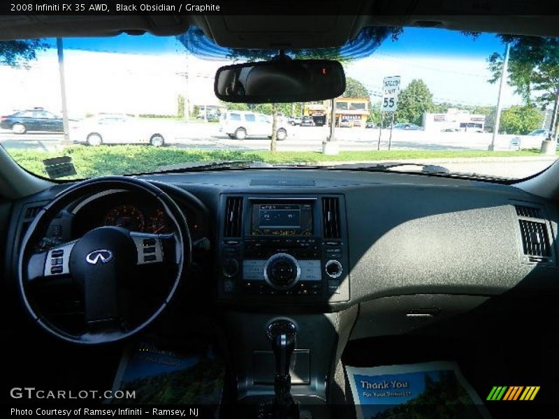 Black Obsidian / Graphite 2008 Infiniti FX 35 AWD