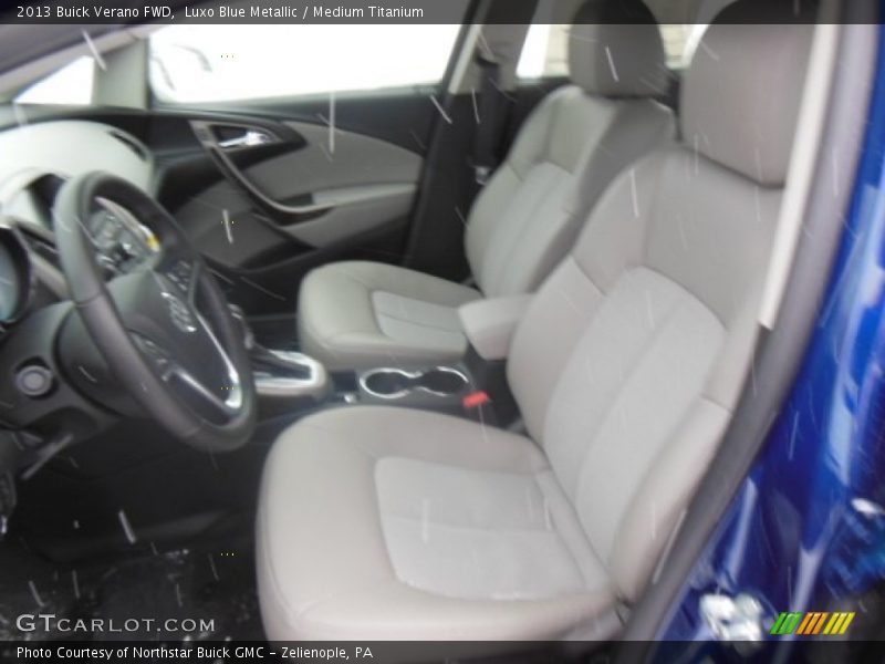 Luxo Blue Metallic / Medium Titanium 2013 Buick Verano FWD