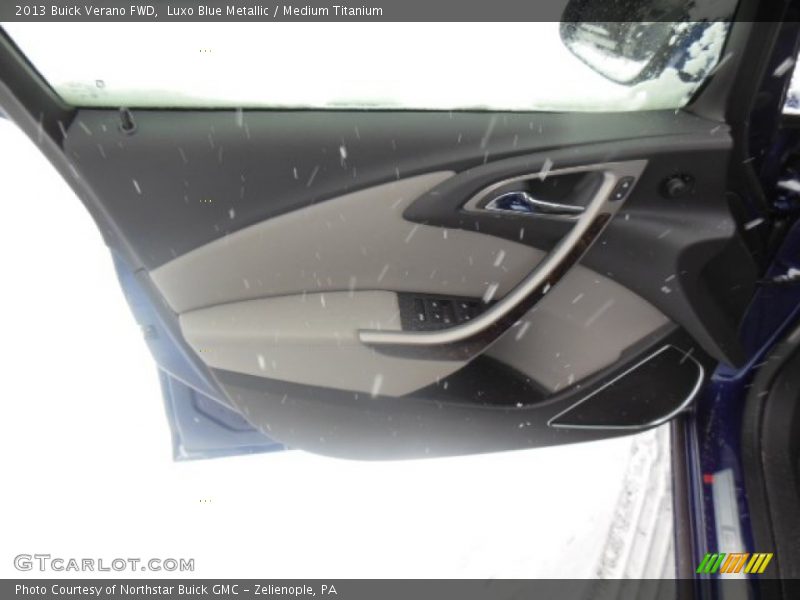 Luxo Blue Metallic / Medium Titanium 2013 Buick Verano FWD