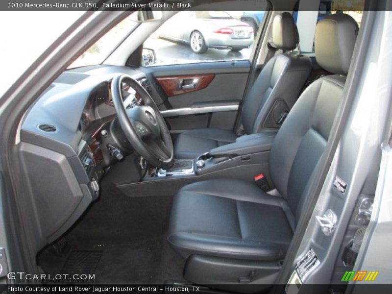Palladium Silver Metallic / Black 2010 Mercedes-Benz GLK 350