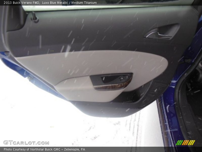 Luxo Blue Metallic / Medium Titanium 2013 Buick Verano FWD