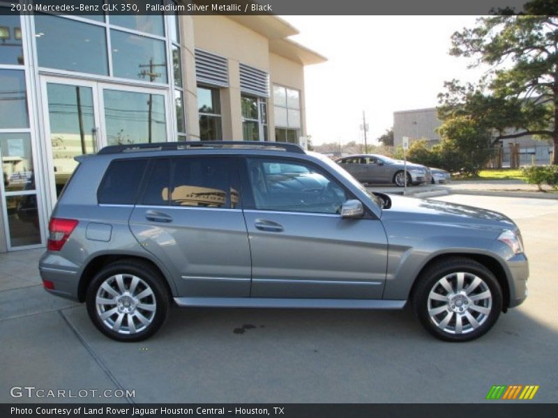 Palladium Silver Metallic / Black 2010 Mercedes-Benz GLK 350