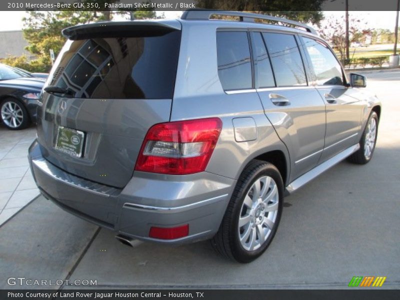Palladium Silver Metallic / Black 2010 Mercedes-Benz GLK 350