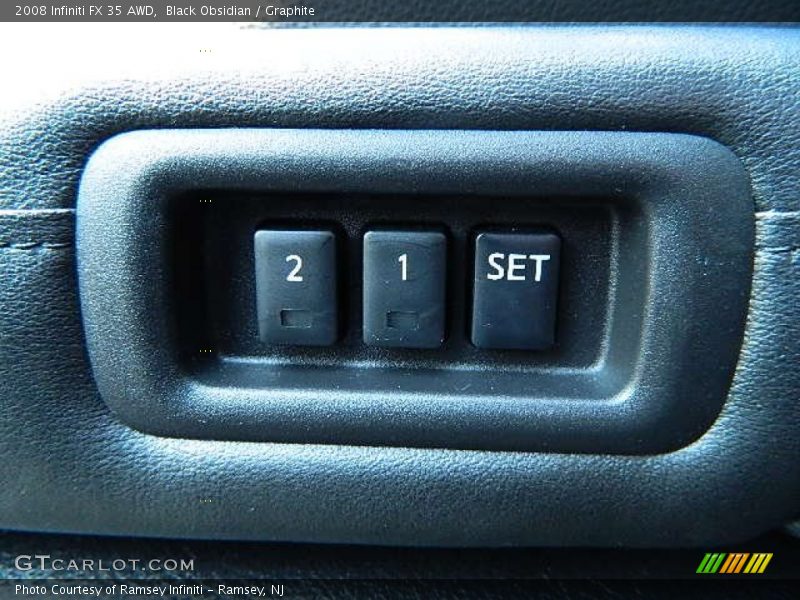 Black Obsidian / Graphite 2008 Infiniti FX 35 AWD